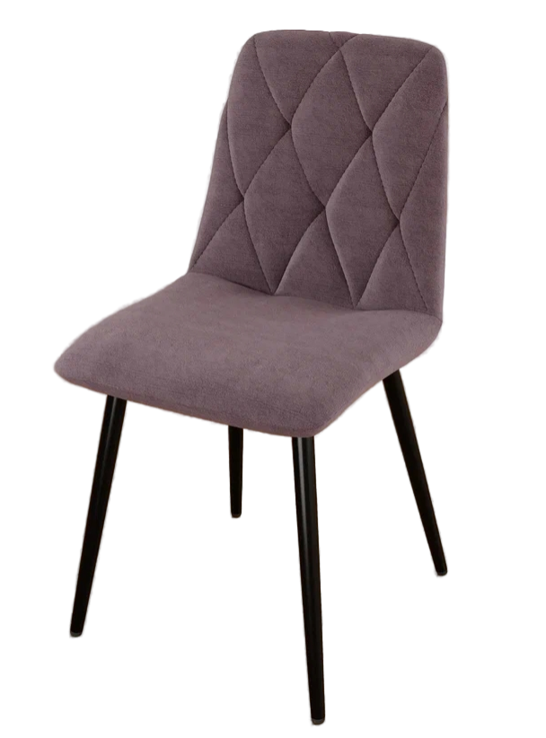 Стул DC-2103 (каркас черный тк. Велюр сирень (S48)) Стул DC-2103 (каркас черный тк. Велюр сирень (S48))
